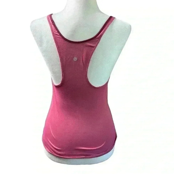 Lululemon Pink Tank Top Cropped - Picture 3 of 5